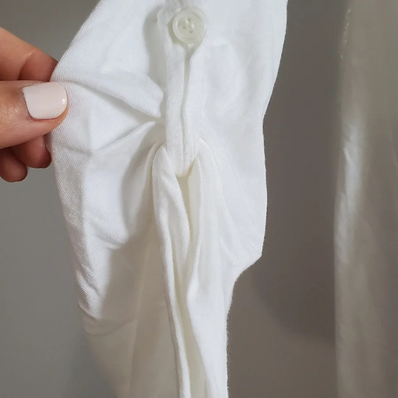 Splendid white cardigan women's size small with 3/4 sleeves. - Picture 5 of 5